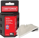 Craftsman Utility Knife Blades, 100 Pack, For Drywall, Leather, Rubber And More. Fixed Price $15.03.