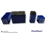 Wks Tool 36 Pc Wokesi 5/32 - 4MM Uppercase And Number Punch Set. Fixed Price $13.00.