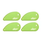 Slice Micro Safety Cutter Ceramic Box Lasting 11X 4 Pack, Green. Fixed Price $31.70.