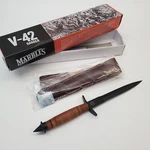 Marbles V-42 Dagger 440 Leather Replica Us Special Forces Wwii Fixed Knife 429. Fixed Price $49.99.