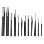 Westward 2AJB4 Punch And Chisel Set, 12 Pc. Fixed Price $49.29.