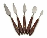 Painting Knife Stainless Steel Art Palette Knives, 5 Pc Set, Darice Studio 71. Fixed Price $7.99.