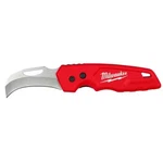Red Milwaukee Fastback Hawkbill Folding Knife 48-22-1525 Press & Flip Stainless. Fixed Price $19.76.