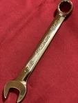 Snap-on 9/16" 12-POINT Sae Flank Drive Short Combination Wrench OEX180B. Fixed Price $19.00.