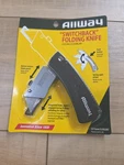 Allway Swk Switchback Folding Utility Knife With Integrated Blade Guard. Fixed Price $9.99.