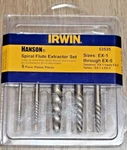 Irwin Hanson 5PC Spiral Flute Extractor Set EX-1 EX-5, Made Usa #53535. Fixed Price $39.98.
