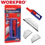 Workpro Premium Utility Knife Blades 10PC Tac Diamond Coated SK2M. Fixed Price $17.99.