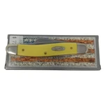Case Knives No. 80035 Yellow Synthetic Smooth Medium Stockman (3318 Ss). Fixed Price $61.99.