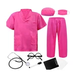 Doctor Costume For Kids & Toddlers 9PCS Scrubs Set Boys Girls... Fast Ship. Fixed Price $25.76.
