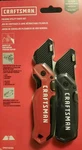 Craftsman Folding Utility Knife Set Cmht 10255 Pocket Clip Quick Flip New. Fixed Price $19.95.
