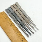 Vintage Lot Of (5)-PCS Stanley Tools Nail Pin Punch Set Made Usa. Fixed Price $19.95.