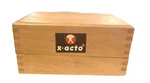 Vintage X-acto Wood Carving Tool Set W/ Case Gouges & Blades Hobby Craft. Fixed Price $30.00.