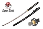 Onikiri Super Bitch 1045 Forged Carbon Steel Samurai Katana Sword. Fixed Price $125.00.
