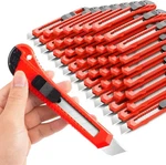 30 Pack Box Cutter Retractable, 18MM Knife, Utility With S. Fixed Price $24.05.