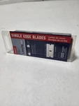 Accutec Single Edge Blades Project 100 Pack Aluminum Back Clamshell Sealed. Fixed Price $5.99.