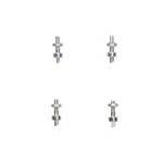 Set Of 5 Tempered Steel Replacement Pins For Euro Metal Hole Punch Tool Pliers. Fixed Price $12.89.