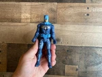 Batman Action Figure Blue 6" Toy Black Cape 3277OB Kids Superhero Dc Comics. Fixed Price $7.36.