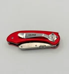 Uline Folding Utility Knife Box Cutter Replaceable Blade Red Pocket Tool. Fixed Price $14.99.