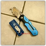 Kobalt Quick Change Folding Lockback Utility Knife - 18 Hook Blades Box Cutter. Fixed Price $15.99.