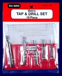 Du-bro 10-PIECE Metric Tap And Drill Set ( Cat. # 510 ). Fixed Price $44.95.