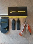 Leatherman Skeletool Rx Red 832306 Mutli-tool/bit Kit/nylon Sheath 934860. Fixed Price $115.00.