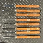 Set Craftsman Turning Lathe Knives Chisels Woodworking Tool 28521 - 28528. Fixed Price $89.00.