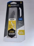 Outdoor Edge Razorsafe 350 Replacement Knife Blades 5-PACK Drop-point #RR35-5. Fixed Price $14.99.