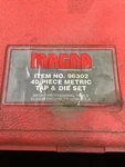 Magna Metric Tap & Die Set W/ Case (the Missing About 5 Pcs Of 40). Fixed Price $159.99.
