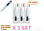 Olfa Slim Universal Cutter Blade Blue 203BSB 12.5MM M-type Auto Locking X. Fixed Price $36.99.
