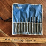 Rare Vintage Armstrong Tools Punch Set 29-356 Roll Up Pouch Made The Usa. Fixed Price $123.19.