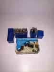 Chadwick 1/8" 3MM Letter & Number Steel Punch Stamp Set 36PC A-z 0-9. Fixed Price $15.13.