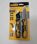 New Dewalt Push & Flip Folding Utility Pocket Knife Set DWHT10997. Fixed Price $14.08.