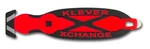 Klever X-change Safety Cutter, 6-1/2 In, Black/red. Fixed Price $25.22.