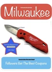 Milwaukee Fastback Stainless Steel Folding Knife With 2.95 In. Blade 48-22-1520. Fixed Price $14.98.