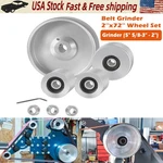 X 72" Belt Grinder Wheel Set Complete Kit Or Knife 5" Drive. Fixed Price $87.50.
