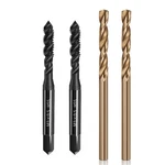 Metric Tap And Drill Bit Set, 2PCS M3 0.5 Hss 6542 Spiral Flute Thread An.... Fixed Price $18.22.