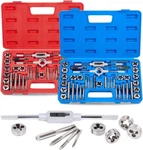 80 Pcs Tap Die Set Sae Metric Sizes Standard With Coarse Fine Thread. Fixed Price $49.99.
