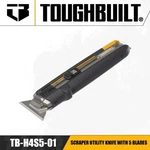 Toughbuilt 2-IN-1 Utility Knife & Scraper With 5 Blades. Fixed Price $63.75.