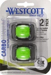 Westcott 16854 Paper Cutter Blade Replacement Set For Carbotitanium Green. Fixed Price $13.21.