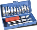 13-PIECE Precision Exacto Knife Set, Including Hobby And Craft Knives As Well. Fixed Price $8.45.