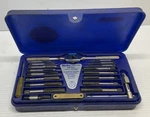 Blue-point TDM-117A Metric Tap & Die Set Case Snap-on 42 Piece. Fixed Price $119.99.