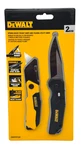 New Dewalt DWHT97530 Spring Pocket Knife & Folding Utility 2PC Set Fr.sh.. Fixed Price $34.34.