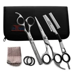 Professional Barber Salon Hairdressing Scissors Silver 6" Set Japanese Steel. Fixed Price $17.87.
