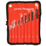 9 Pc Forged Steel Roll Pin Pilot Punch Set Tools With Case Rifle Gunsmithing. Fixed Price $12.21.