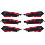 Easy 2000N Red Safety Box Cutter Knife, 3-DEPTH Blade & Holster Pack Of 6. Fixed Price $48.62.