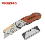 Workpro Folding Utility Knife WITH/10 Blade Heavy Duty Cutter Quick Change. Fixed Price $12.69.