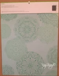 New Cricut Self-healing Dual Sided Cutting Mat Lrg 18" X 24" Mint Mandala. Fixed Price $42.99.