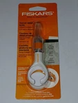 New Fiskars Fingertip Swivel Detail Knife-orange/white. Fixed Price $18.99.