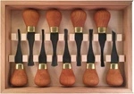 Flexcut Premium Deluxe Cherry Wood 9PC Carving Knives Palm Tool Set FRP405. Fixed Price $191.95.