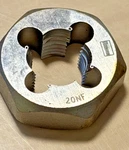 6545 1/2-20 1" Nf Hex Die Irwin Hanson Cs Usa Rh Rethreading Carbon Steel. Fixed Price $9.99.